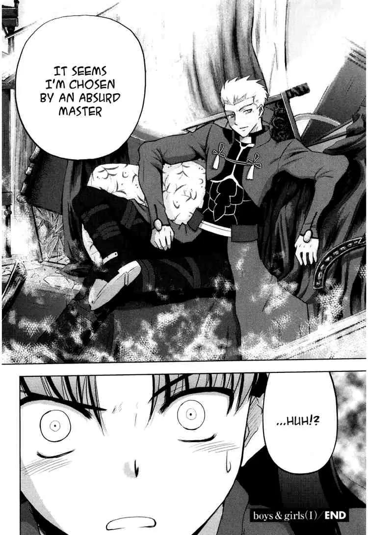 Fate/Stay Night Chapter 5 page 41 - Chapter 5: Boys & Girls (I)
