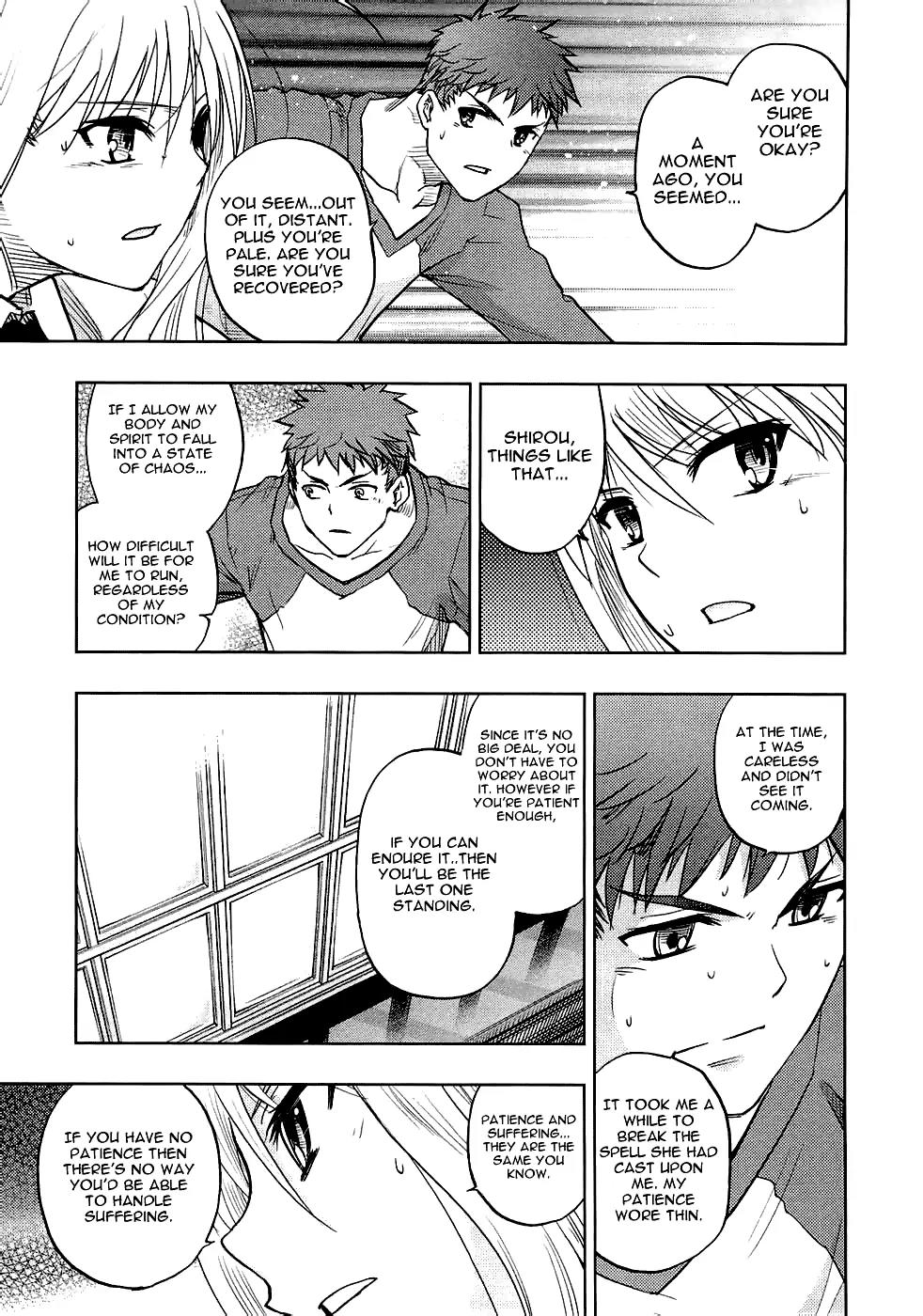 Fate/Stay Night Chapter 52 page 32 - Chapter 52: Emersion