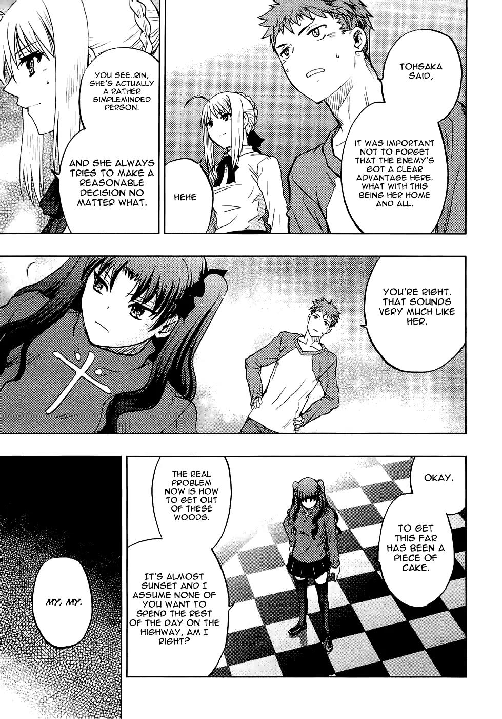 Fate/Stay Night Chapter 52 page 38 - Chapter 52: Emersion