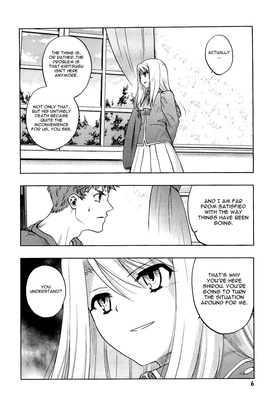 Fate/Stay Night Chapter 52 page 7 - Chapter 52: Emersion