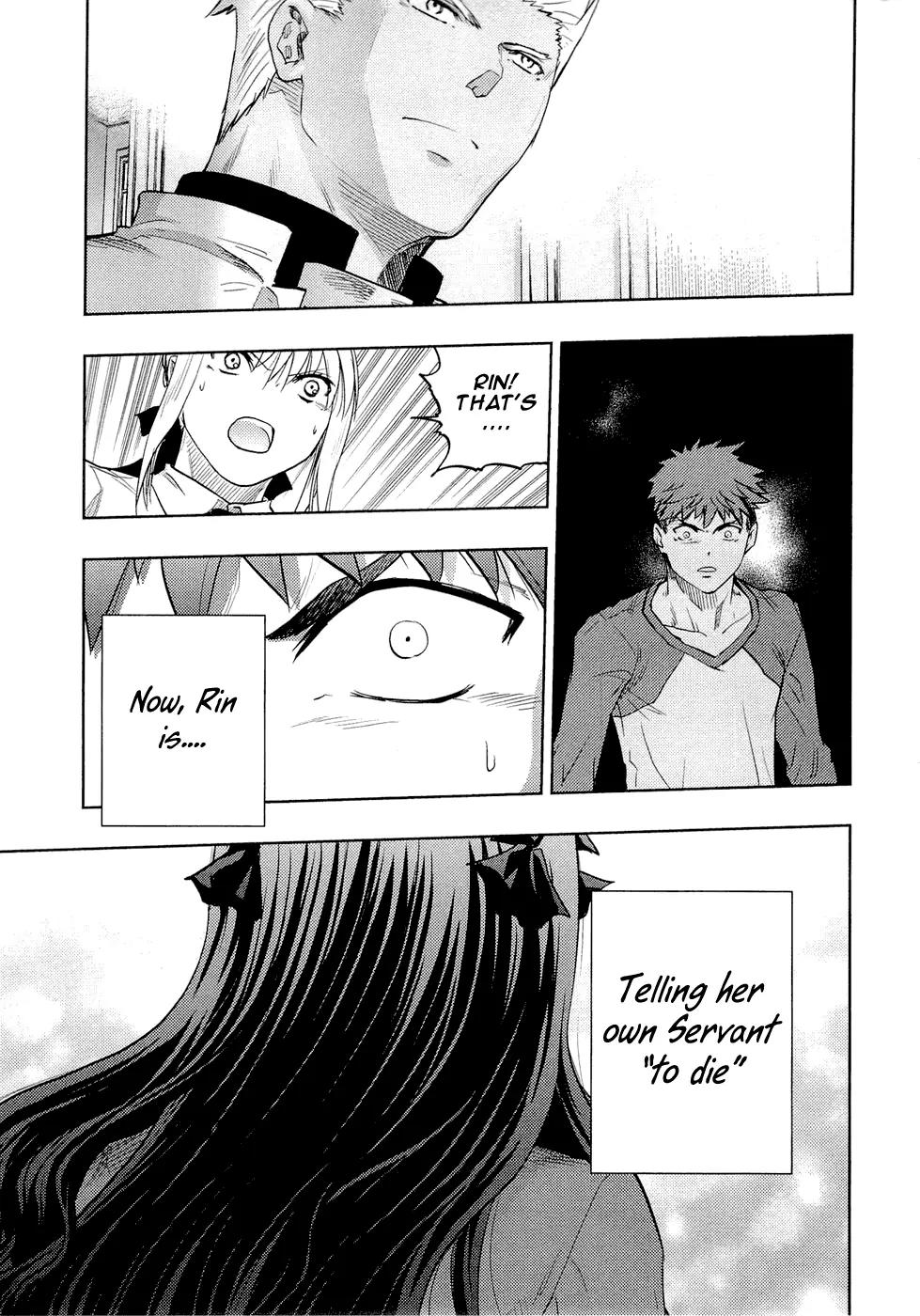 Fate/Stay Night Chapter 53 page 22 - Chapter 53: Way of Life
