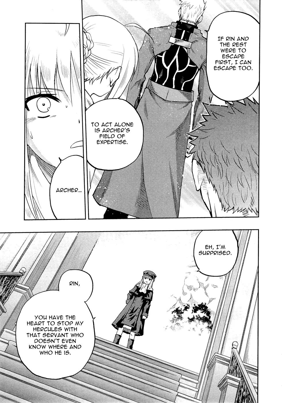 Fate/Stay Night Chapter 53 page 24 - Chapter 53: Way of Life