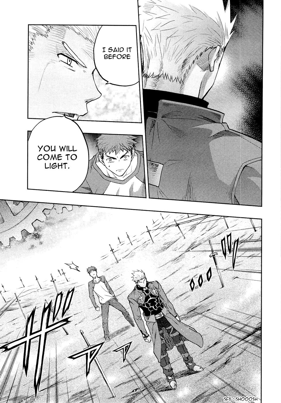 Fate/Stay Night Chapter 53 page 30 - Chapter 53: Way of Life