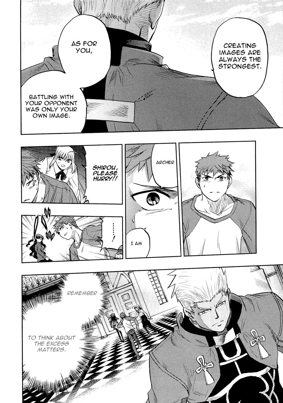 Fate/Stay Night Chapter 53 page 35 - Chapter 53: Way of Life