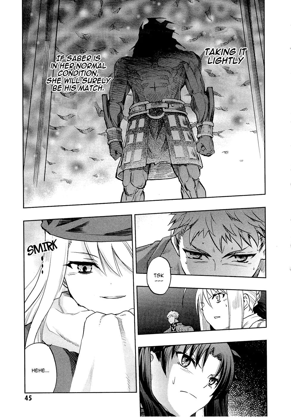 Fate/Stay Night Chapter 53 page 6 - Chapter 53: Way of Life