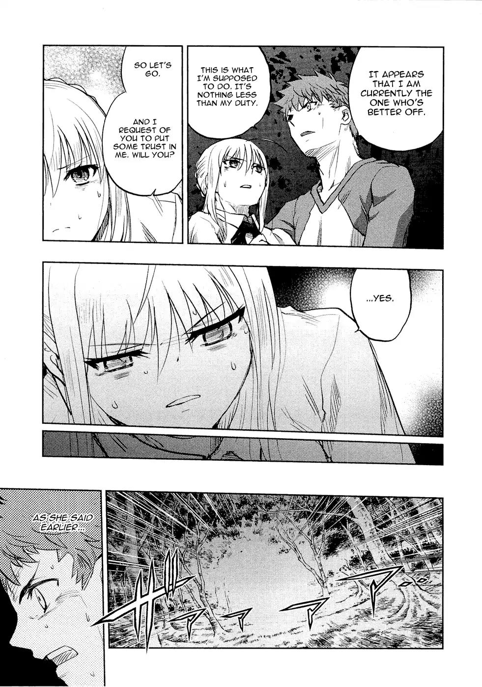 Fate/Stay Night Chapter 54 page 28 - Chapter 54: Youngsters