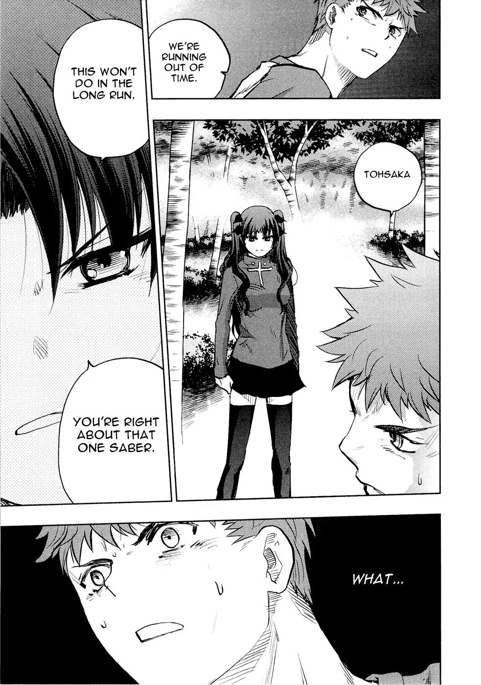 Fate/Stay Night Chapter 54 page 32 - Chapter 54: Youngsters