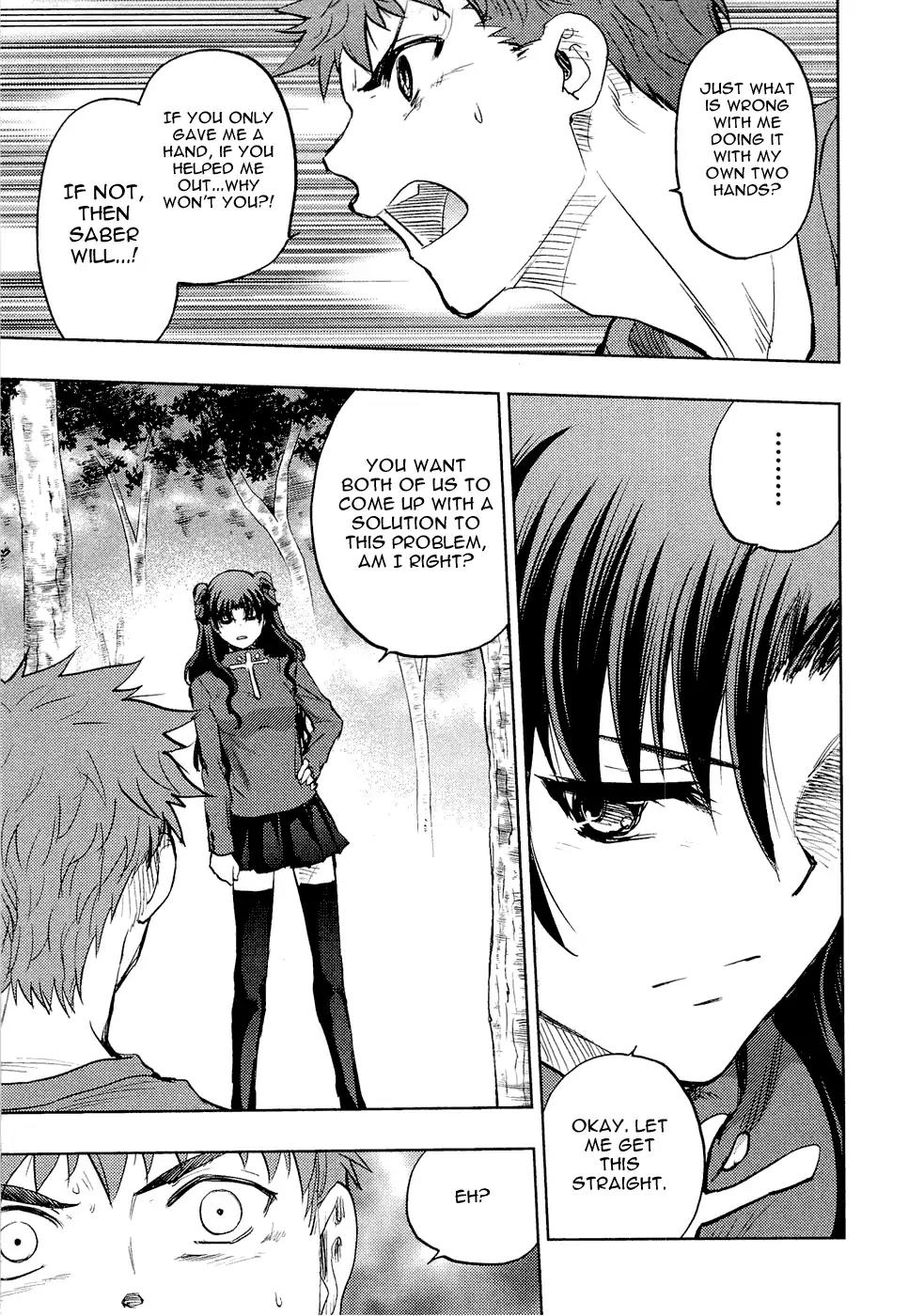 Fate/Stay Night Chapter 54 page 34 - Chapter 54: Youngsters