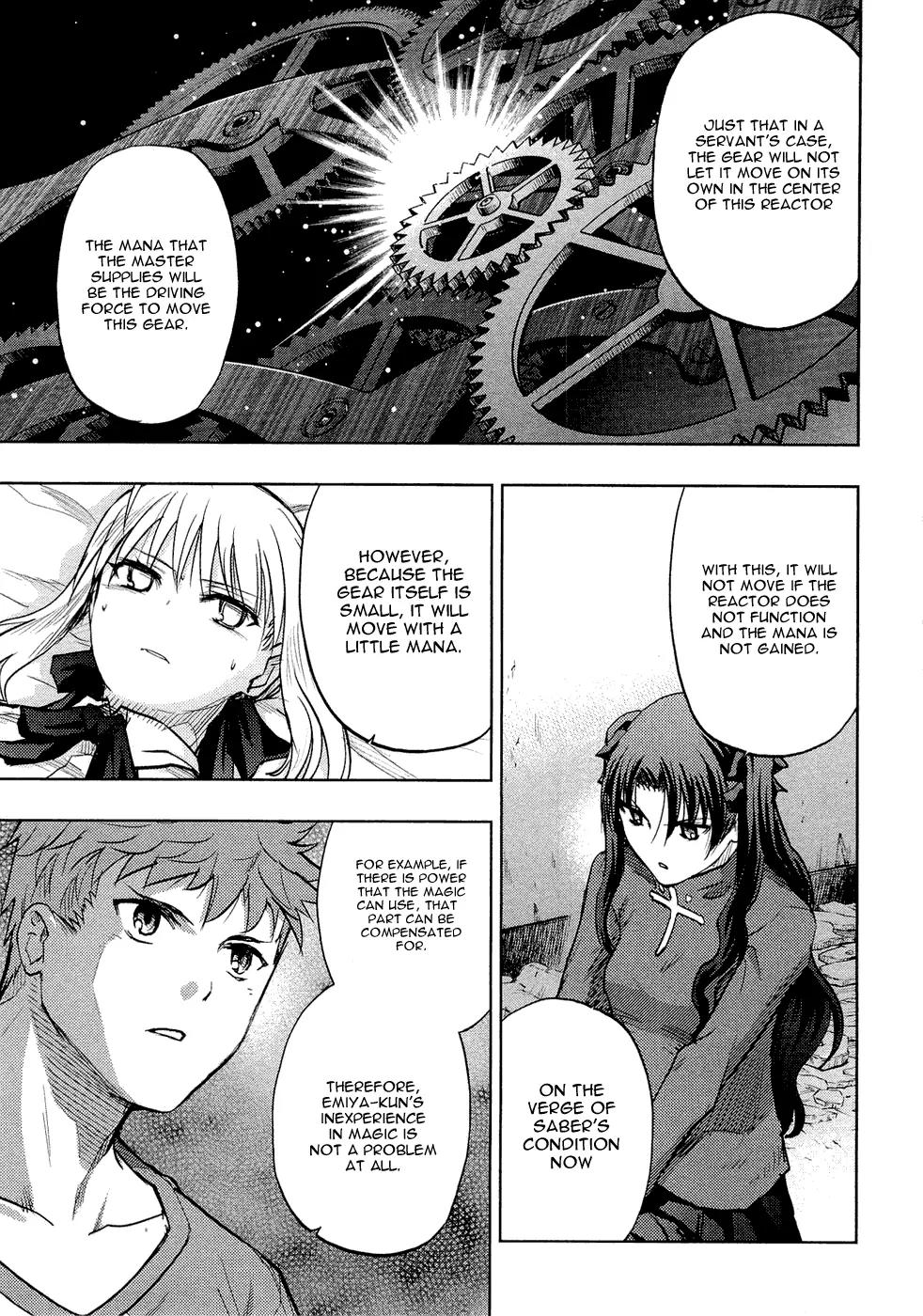 Fate/Stay Night Chapter 55 page 13 - Chapter 55: Abandoned House at Midnight
