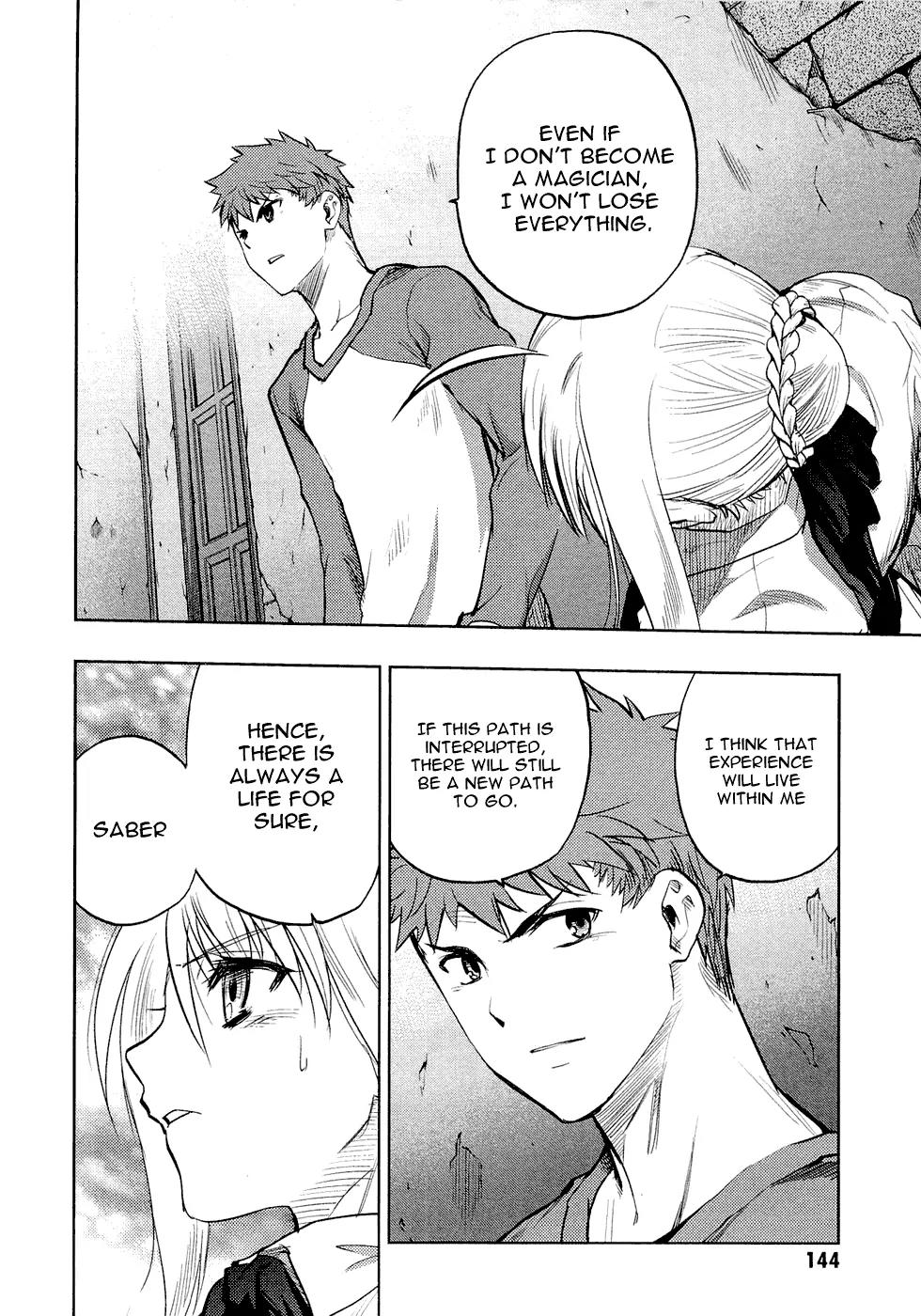 Fate/Stay Night Chapter 55 page 22 - Chapter 55: Abandoned House at Midnight