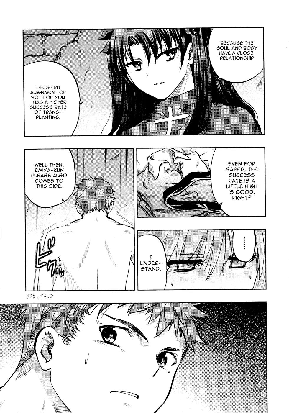 Fate/Stay Night Chapter 55 page 25 - Chapter 55: Abandoned House at Midnight