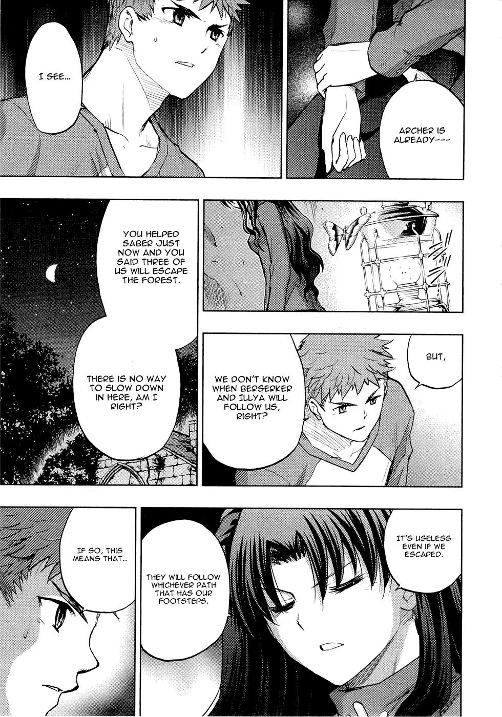 Fate/Stay Night Chapter 55 page 3 - Chapter 55: Abandoned House at Midnight