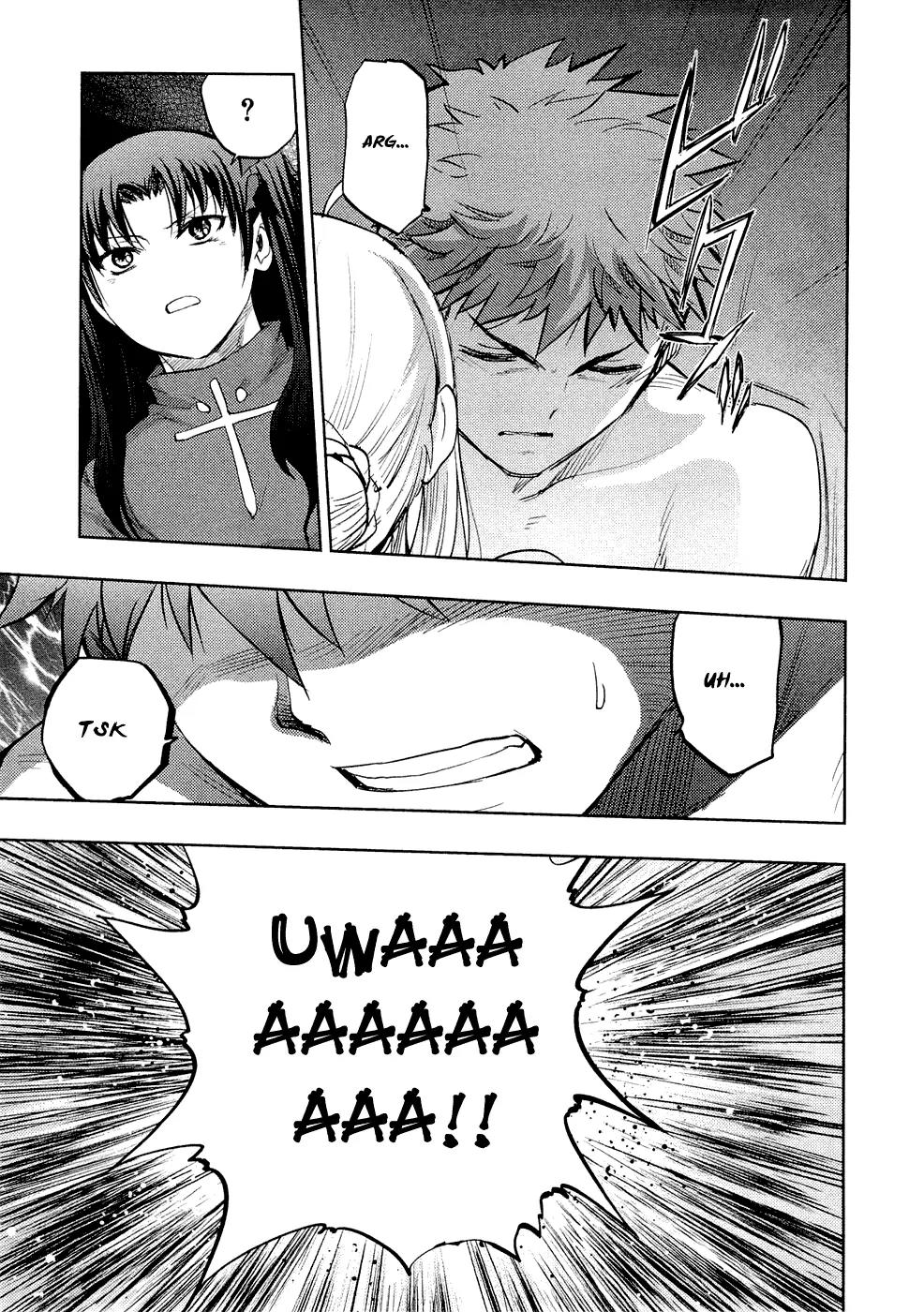 Fate/Stay Night Chapter 55 page 36 - Chapter 55: Abandoned House at Midnight