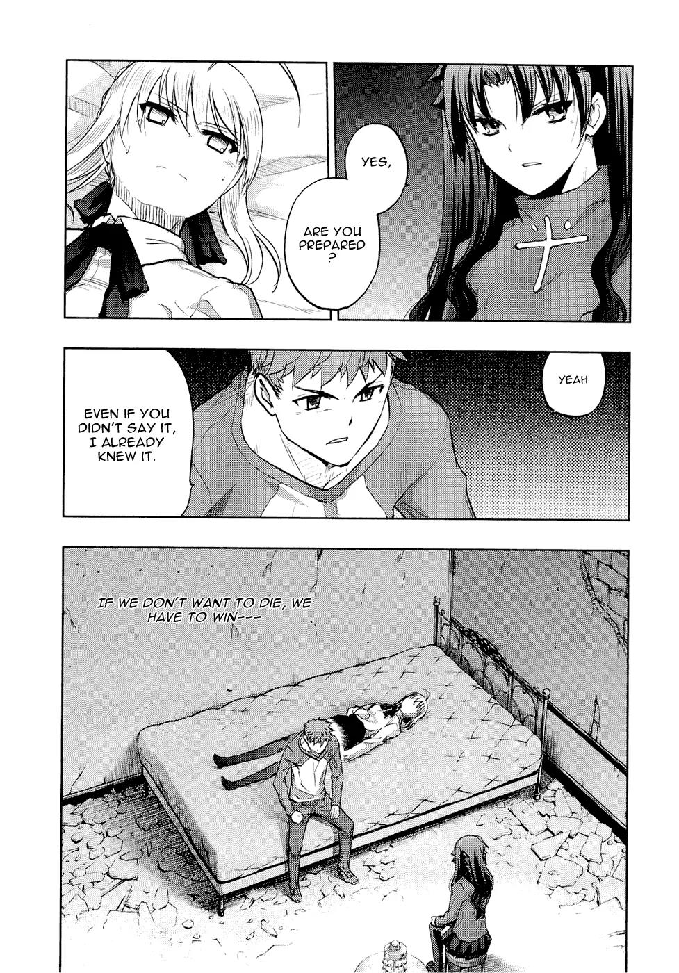 Fate/Stay Night Chapter 55 page 7 - Chapter 55: Abandoned House at Midnight