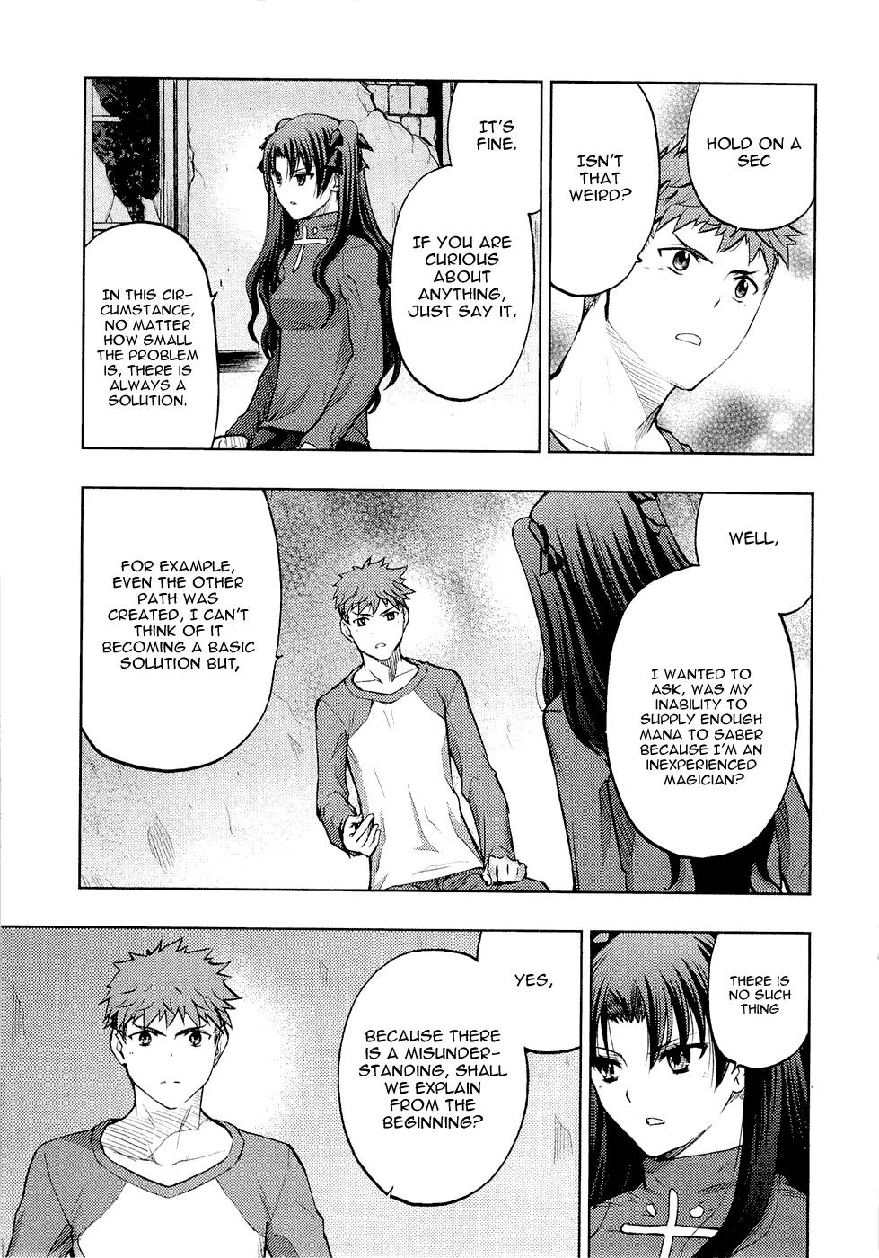 Fate/Stay Night Chapter 55 page 9 - Chapter 55: Abandoned House at Midnight