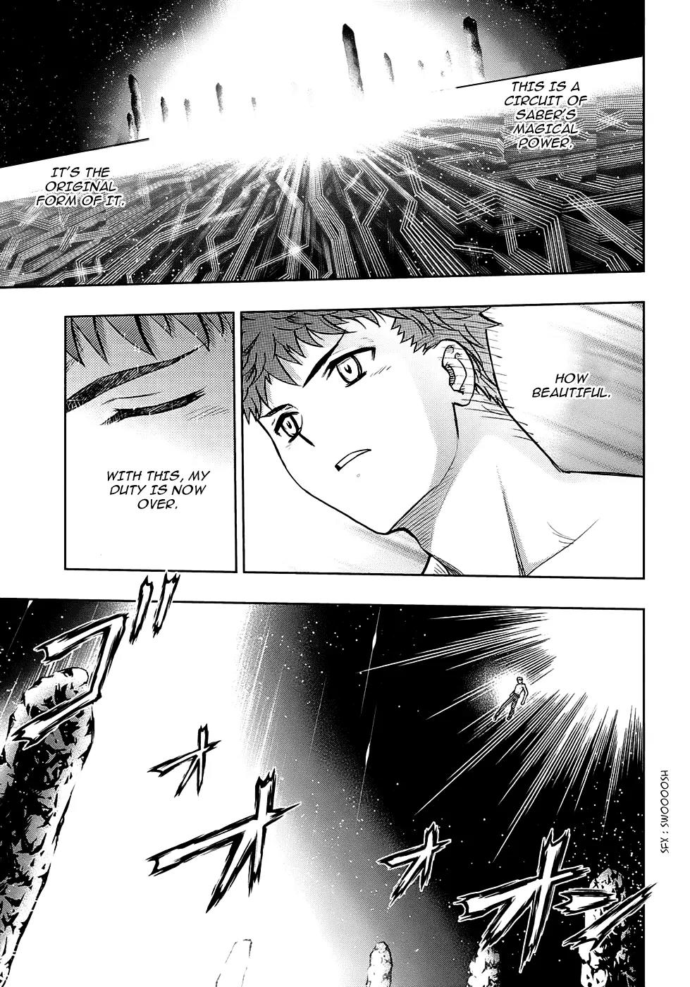 Fate/Stay Night Chapter 56 page 35 - Chapter 56: Burning Heart
