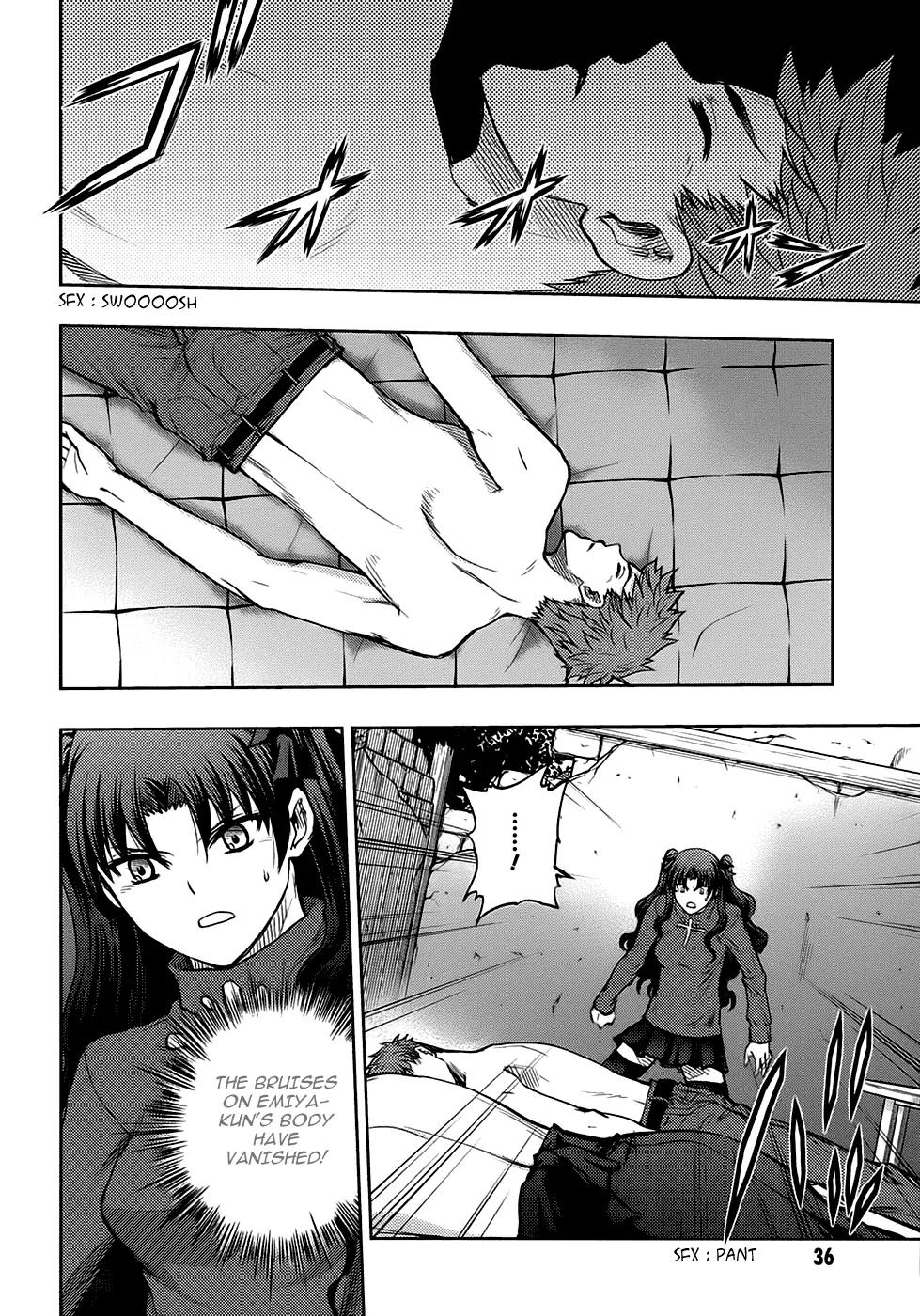 Fate/Stay Night Chapter 56 page 36 - Chapter 56: Burning Heart