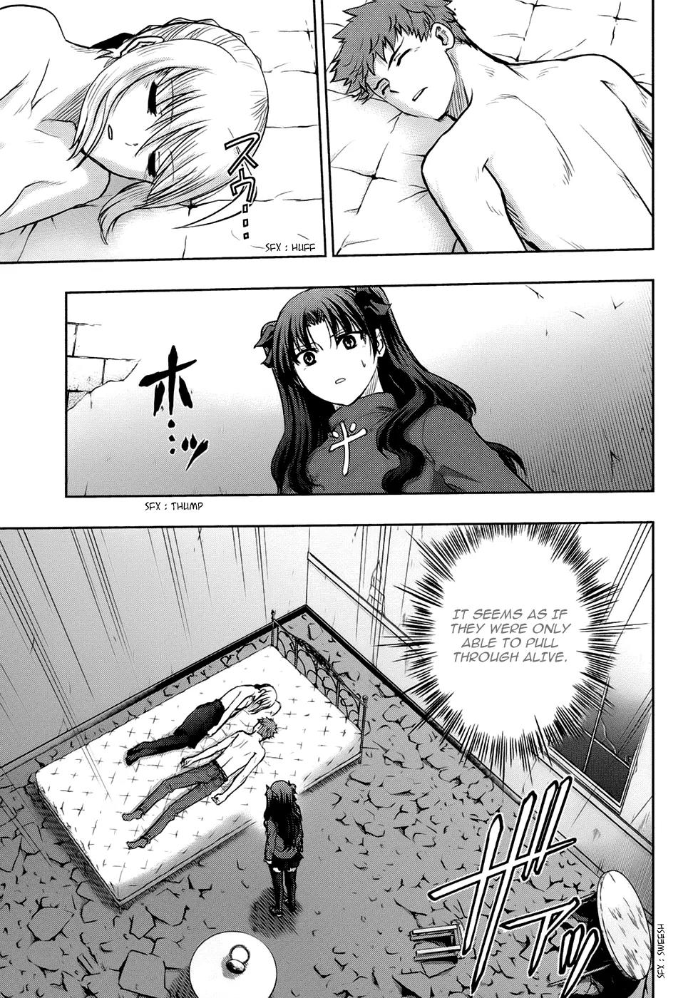 Fate/Stay Night Chapter 56 page 37 - Chapter 56: Burning Heart