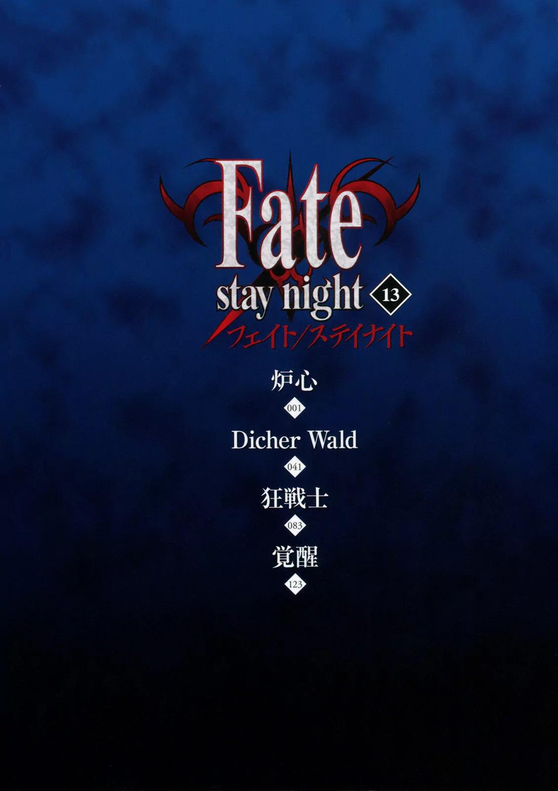 Fate/Stay Night Chapter 56 page 5 - Chapter 56: Burning Heart