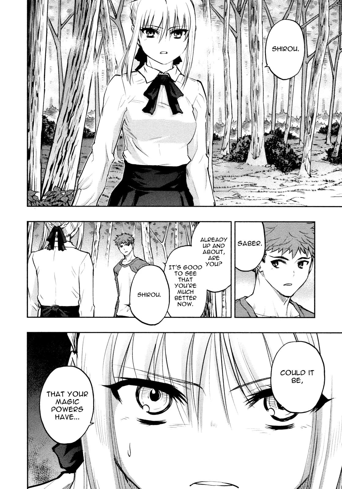 Fate/Stay Night Chapter 57 page 11 - Chapter 57: Dicher Wald
