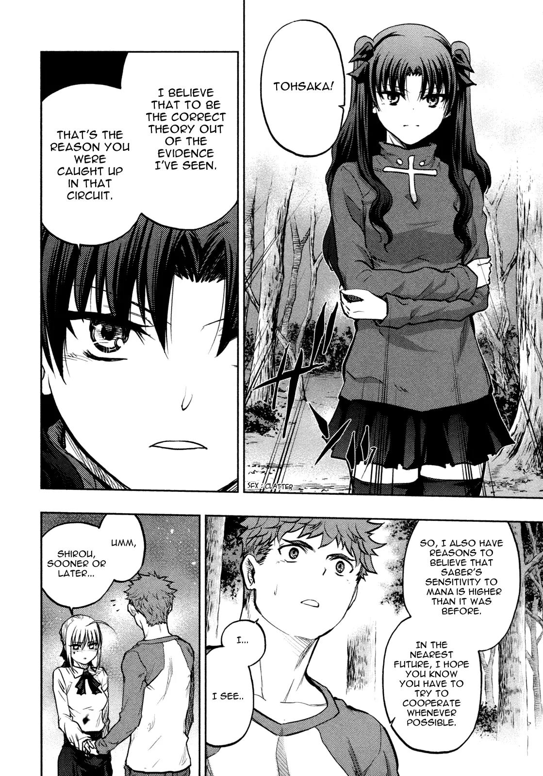 Fate/Stay Night Chapter 57 page 17 - Chapter 57: Dicher Wald