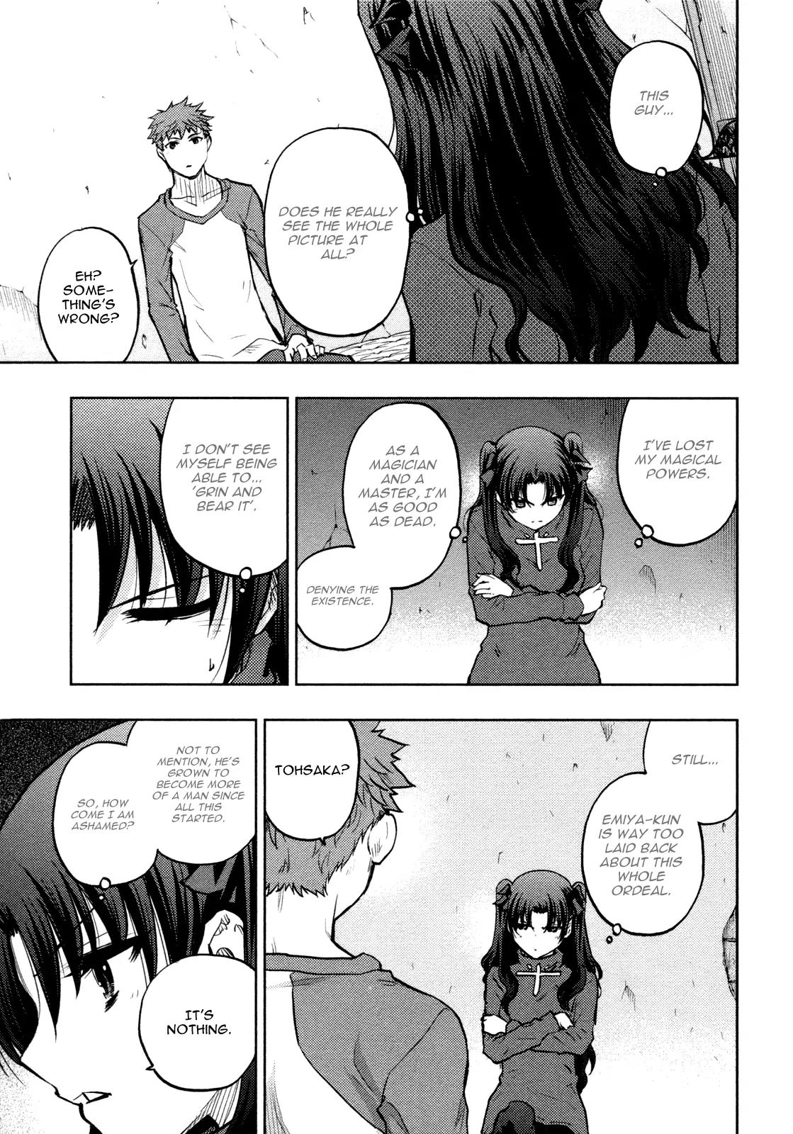 Fate/Stay Night Chapter 57 page 20 - Chapter 57: Dicher Wald