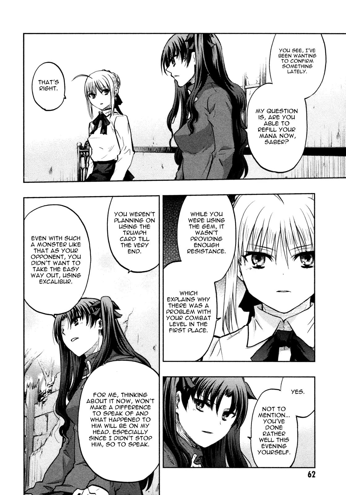 Fate/Stay Night Chapter 57 page 21 - Chapter 57: Dicher Wald