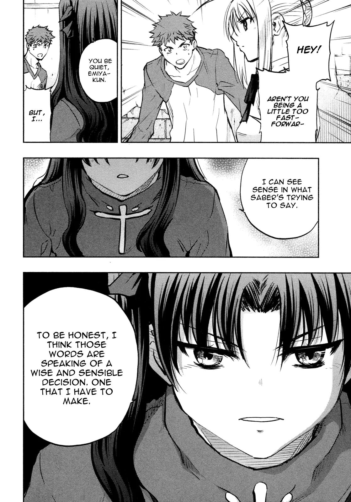 Fate/Stay Night Chapter 57 page 25 - Chapter 57: Dicher Wald