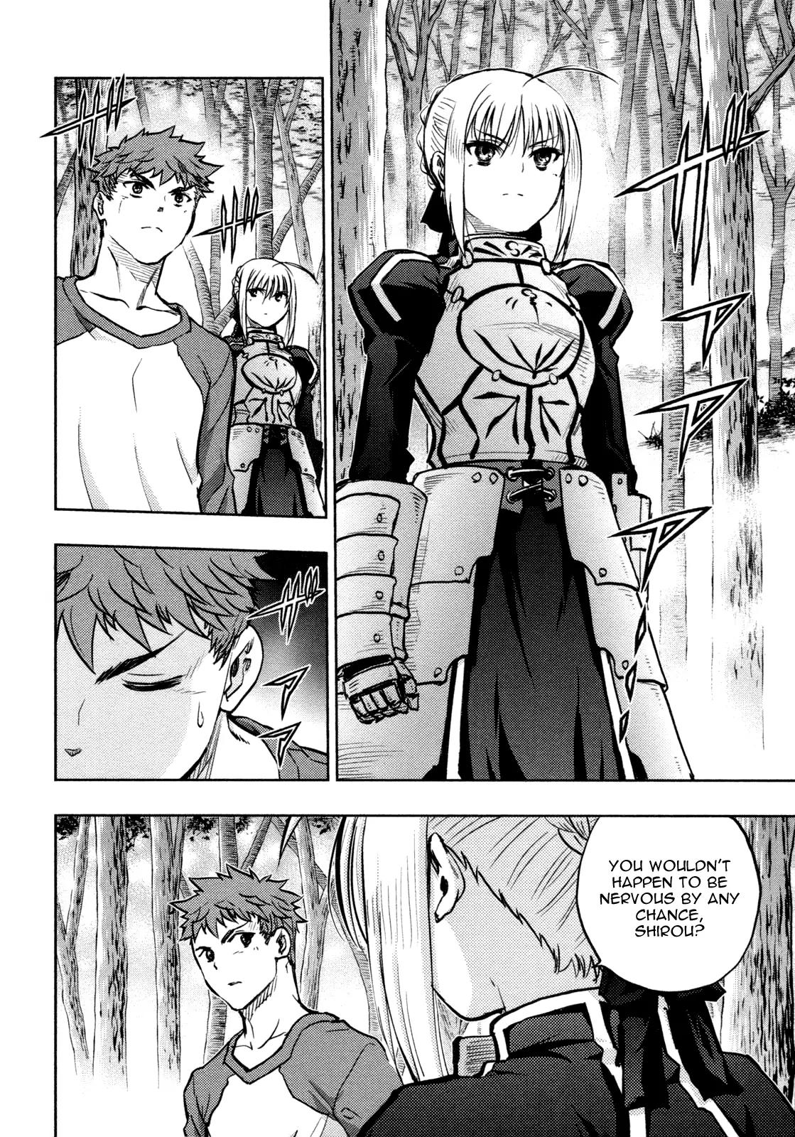 Fate/Stay Night Chapter 57 page 27 - Chapter 57: Dicher Wald