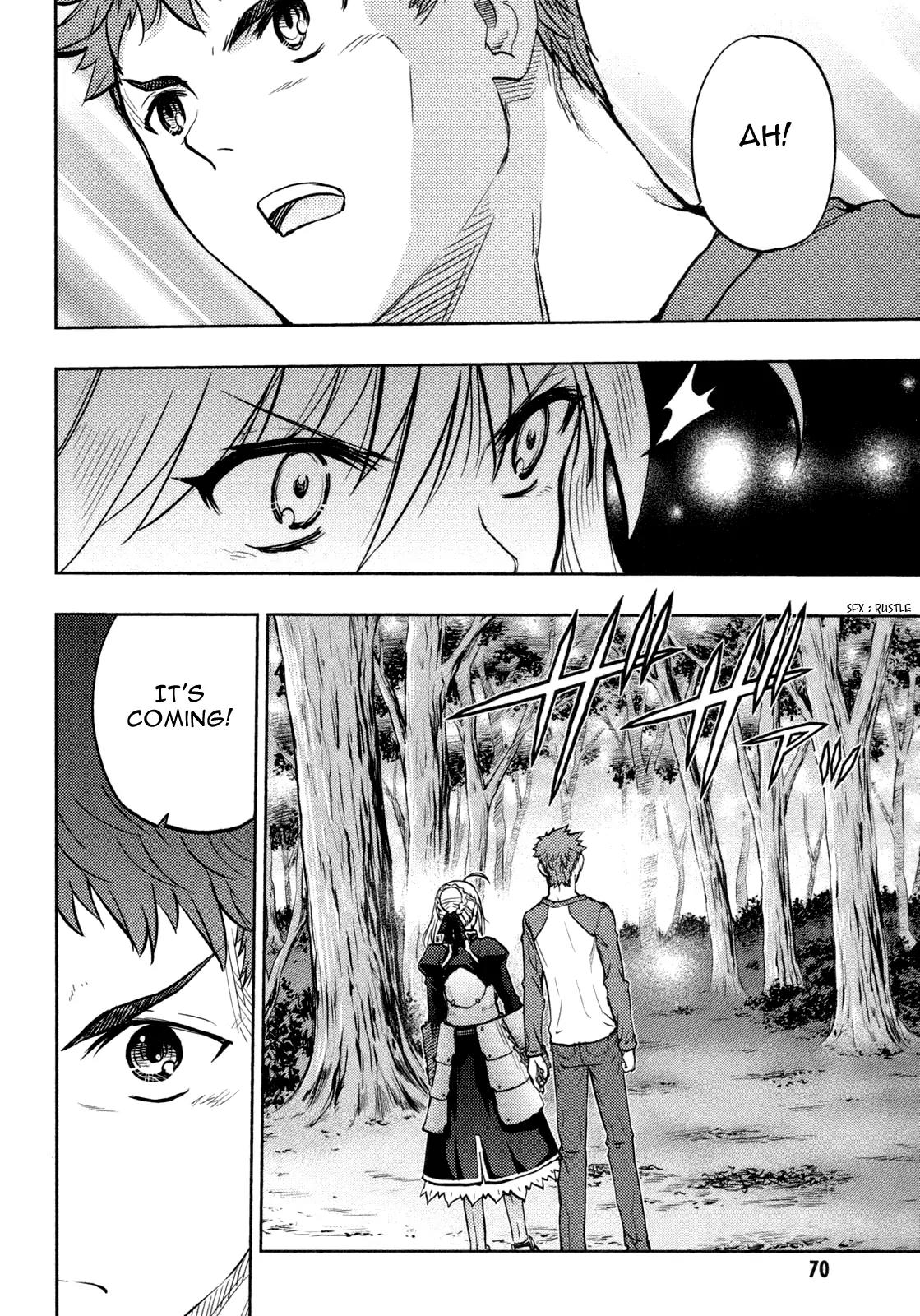 Fate/Stay Night Chapter 57 page 29 - Chapter 57: Dicher Wald