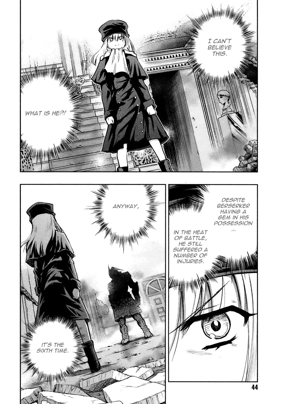 Fate/Stay Night Chapter 57 page 3 - Chapter 57: Dicher Wald