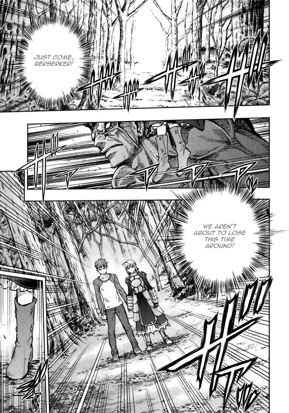 Fate/Stay Night Chapter 57 page 30 - Chapter 57: Dicher Wald