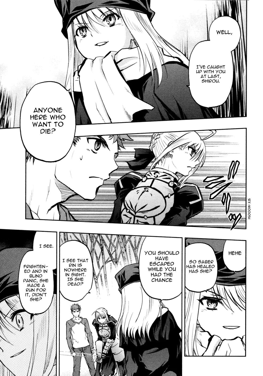 Fate/Stay Night Chapter 57 page 32 - Chapter 57: Dicher Wald