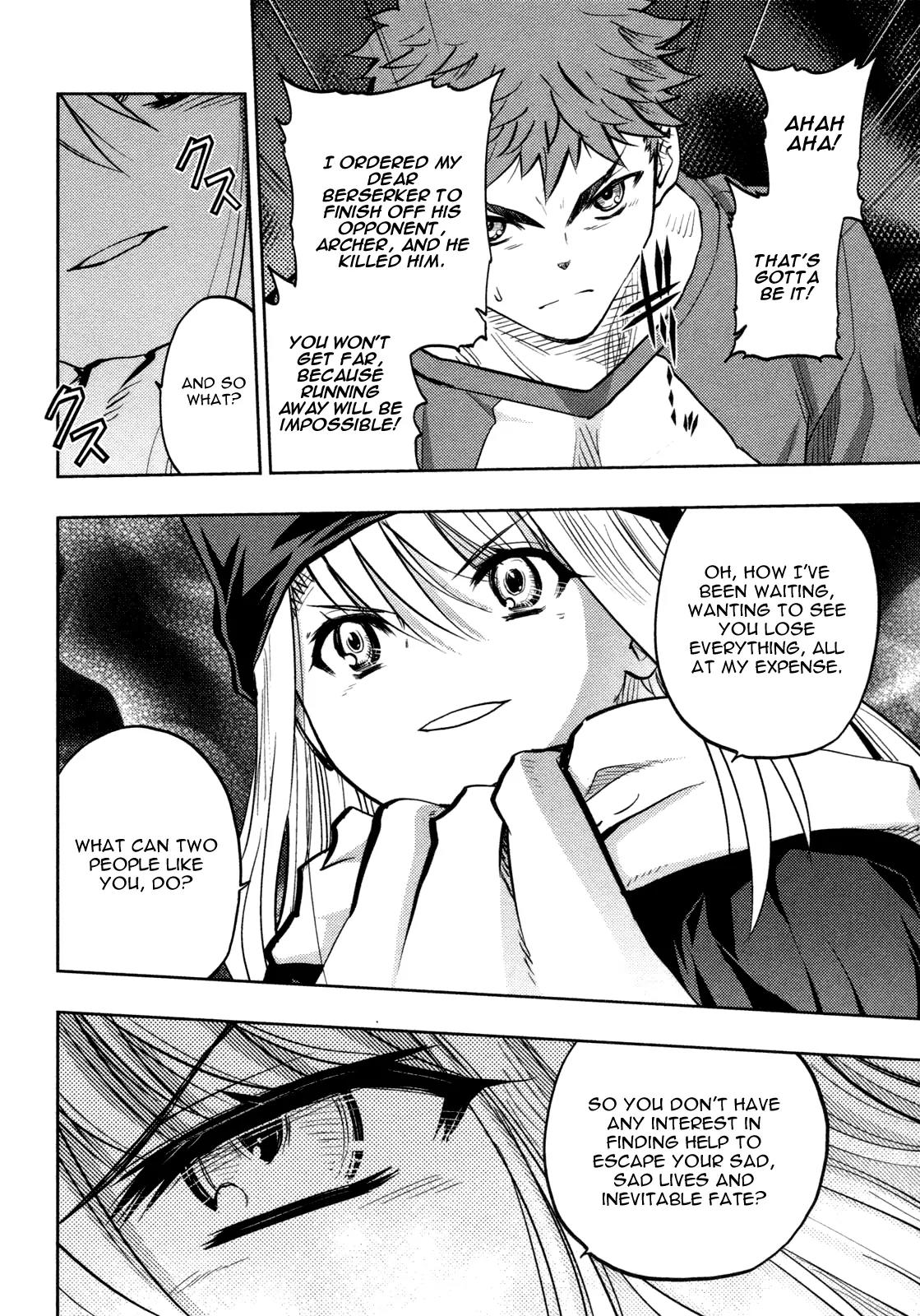 Fate/Stay Night Chapter 57 page 33 - Chapter 57: Dicher Wald