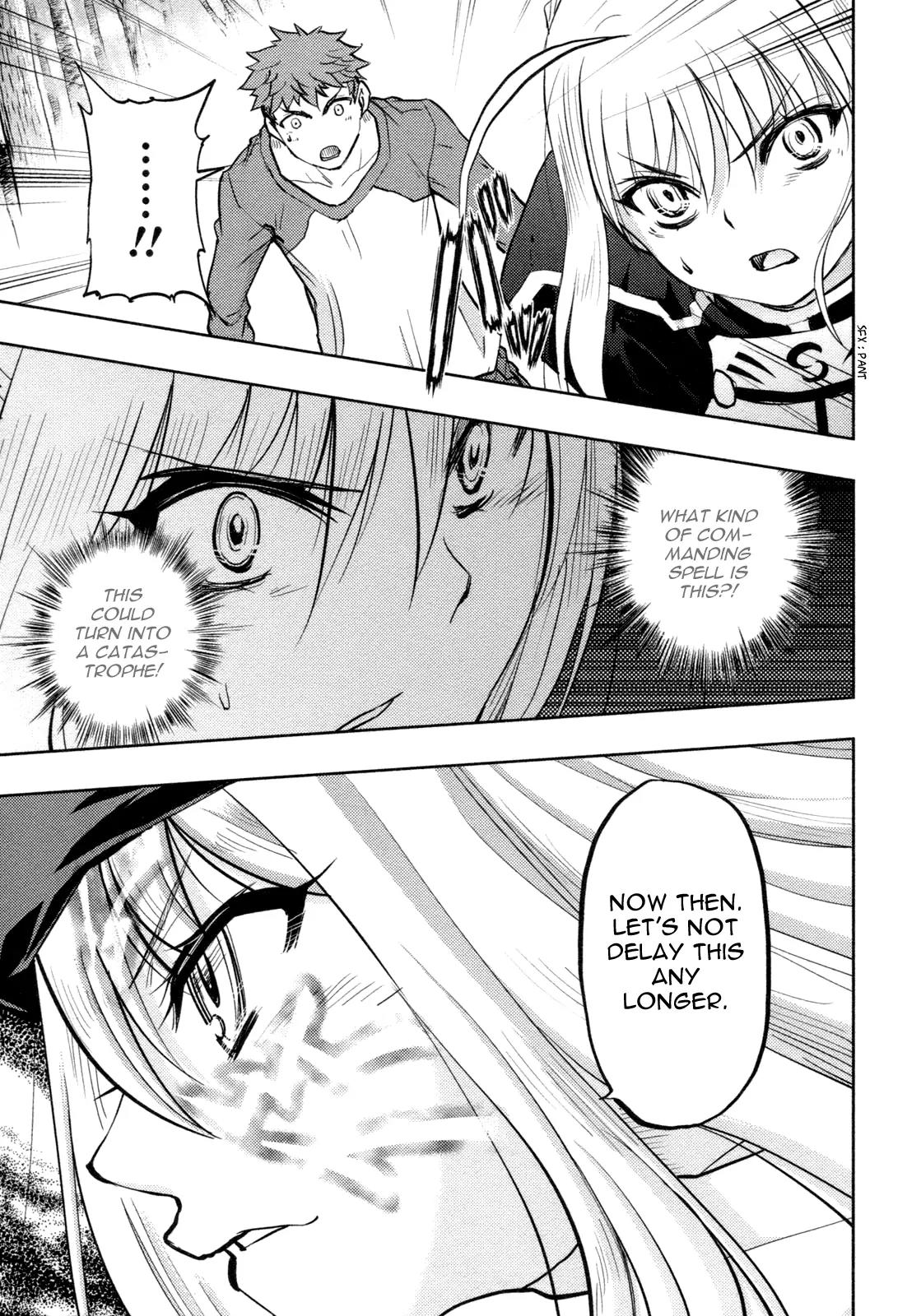 Fate/Stay Night Chapter 57 page 36 - Chapter 57: Dicher Wald