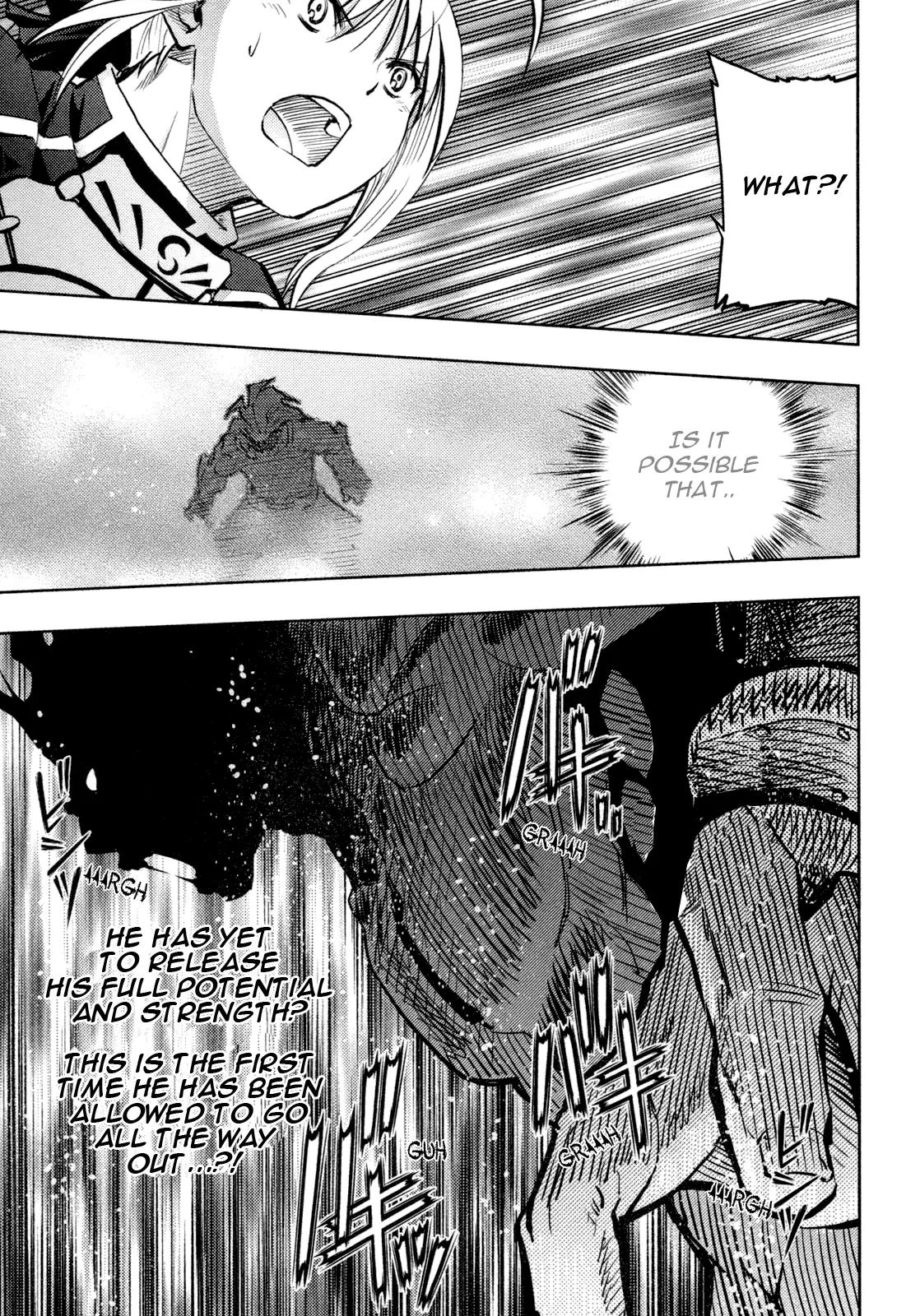 Fate/Stay Night Chapter 57 page 38 - Chapter 57: Dicher Wald