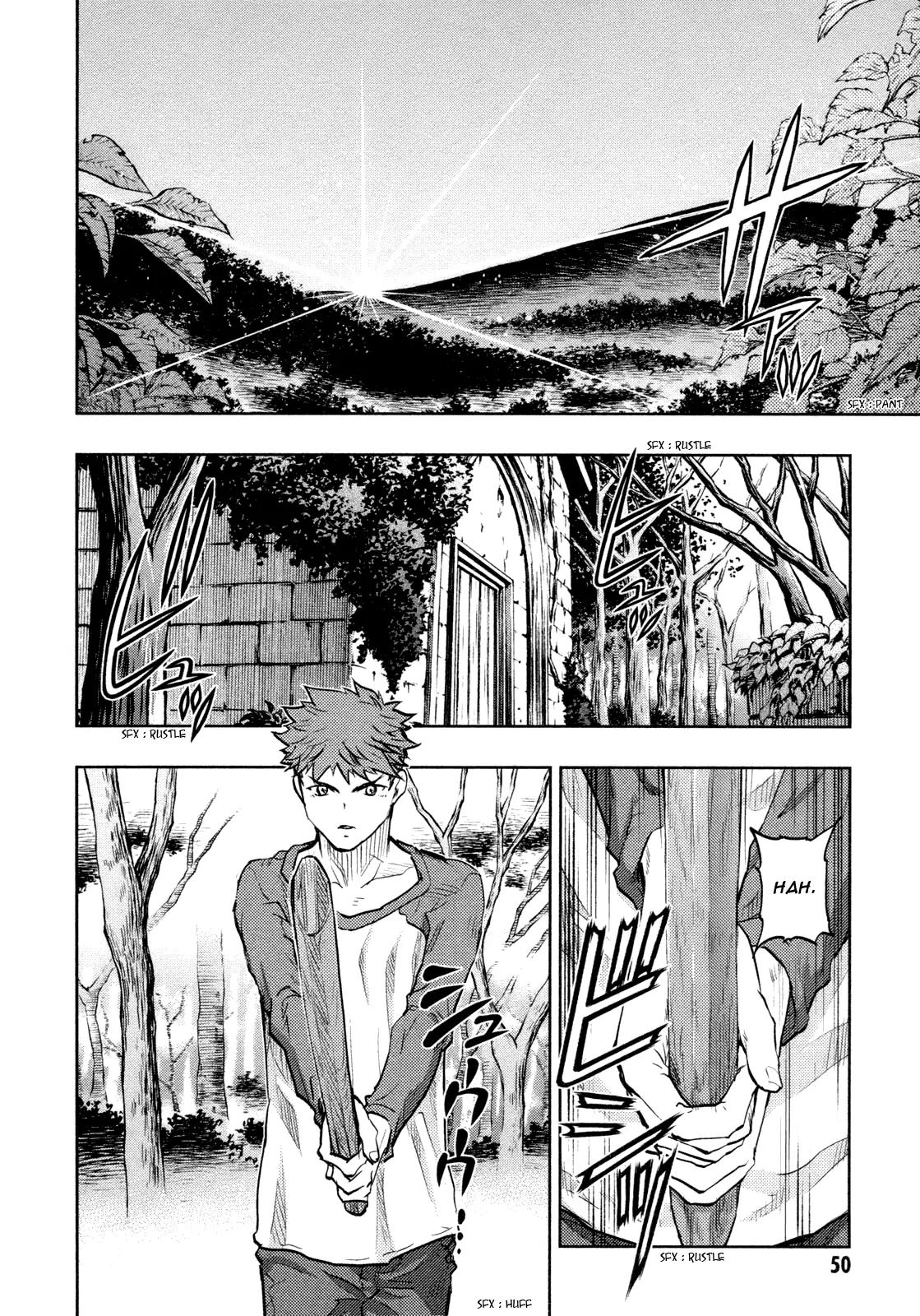 Fate/Stay Night Chapter 57 page 9 - Chapter 57: Dicher Wald