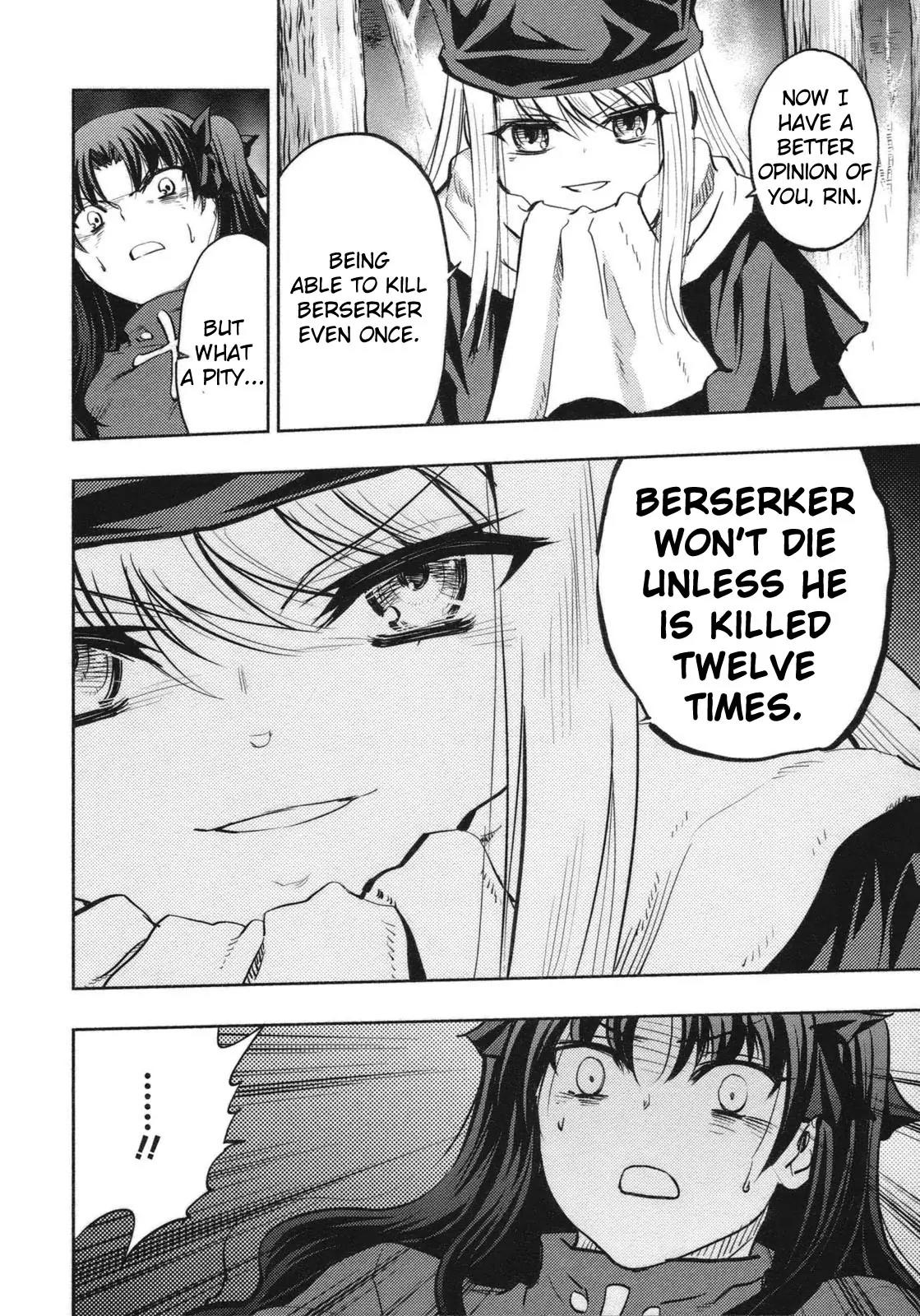 Fate/Stay Night Chapter 59 page 20 - Chapter 59: Awakening