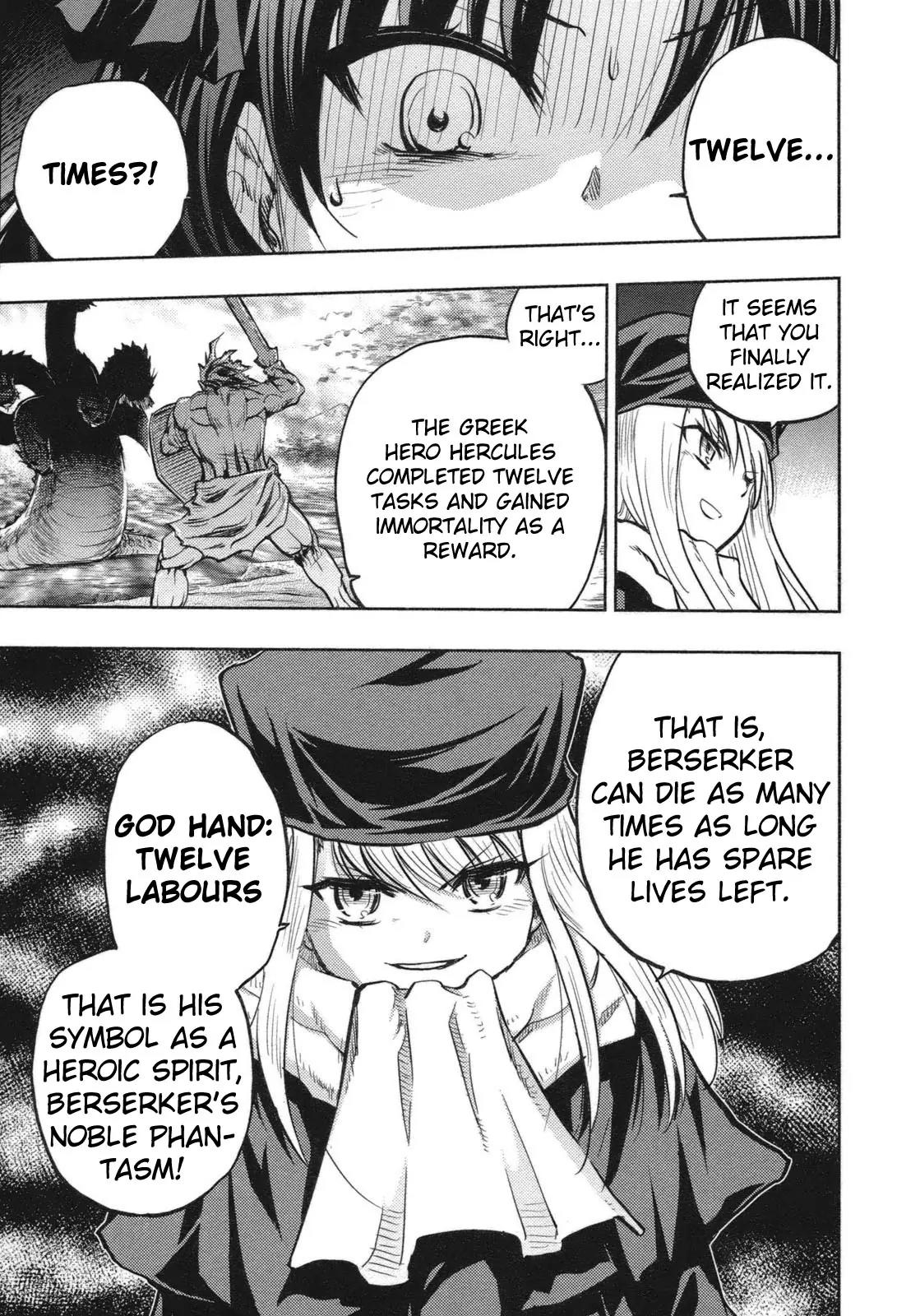 Fate/Stay Night Chapter 59 page 21 - Chapter 59: Awakening