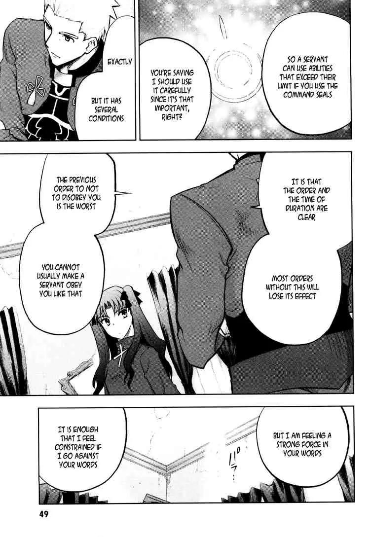Fate/Stay Night Chapter 6 page 9 - Chapter 6: Boys & Girls (II)