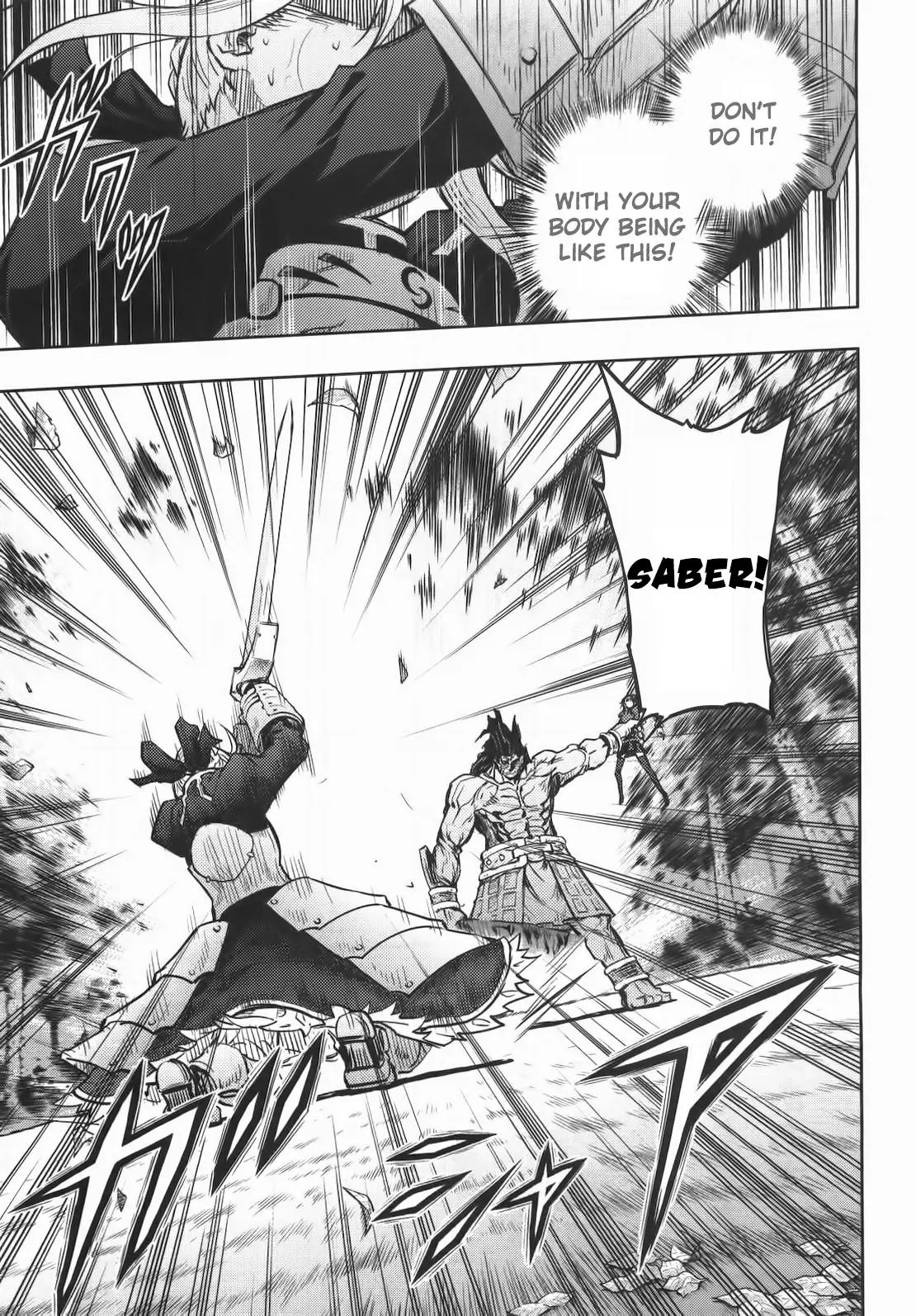 Fate/Stay Night Chapter 60 page 14 - Chapter 60: Golden Sword of the Victorious