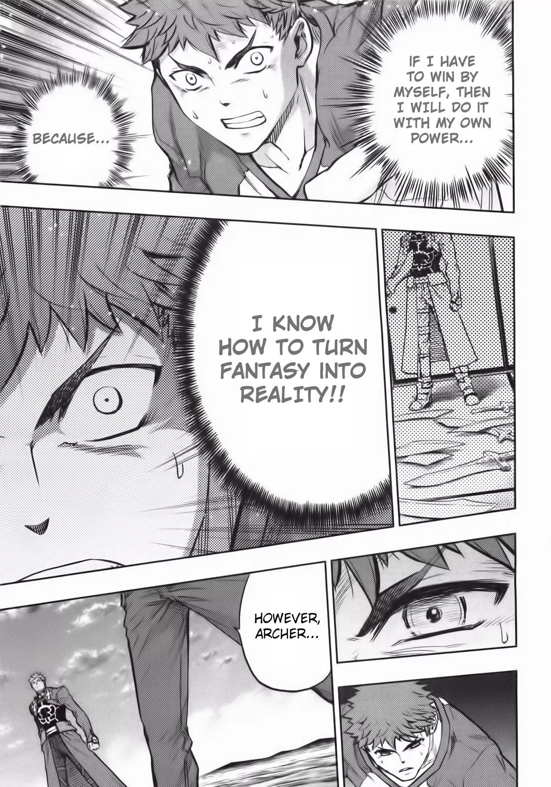 Fate/Stay Night Chapter 60 page 20 - Chapter 60: Golden Sword of the Victorious