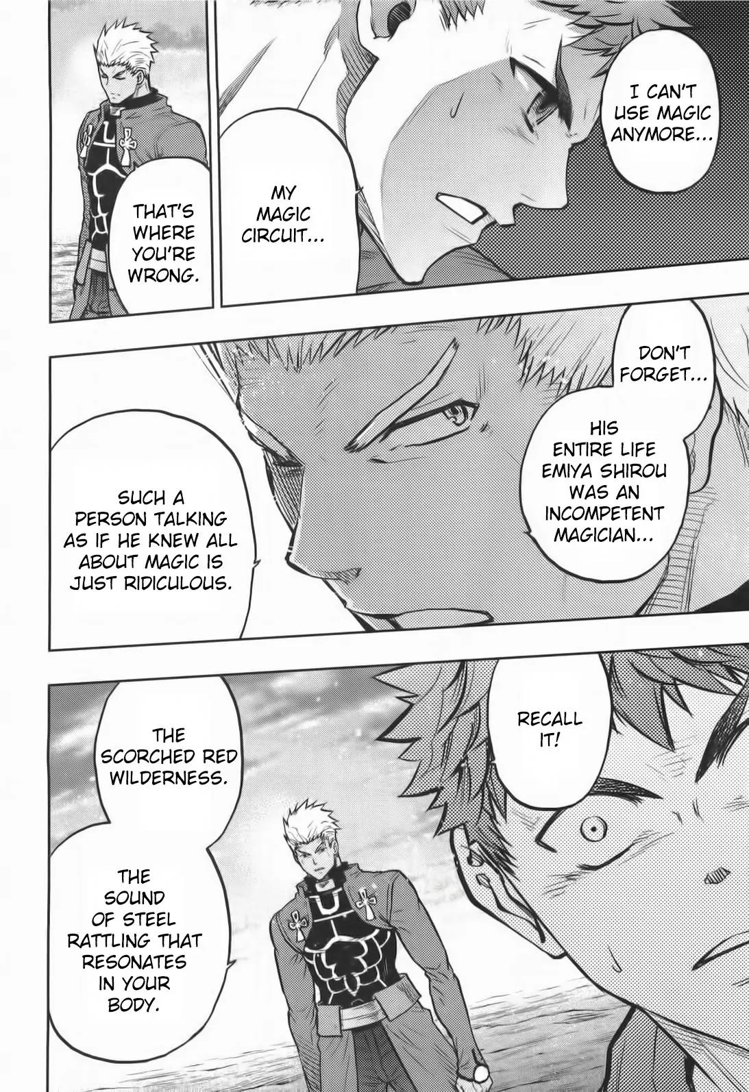 Fate/Stay Night Chapter 60 page 21 - Chapter 60: Golden Sword of the Victorious