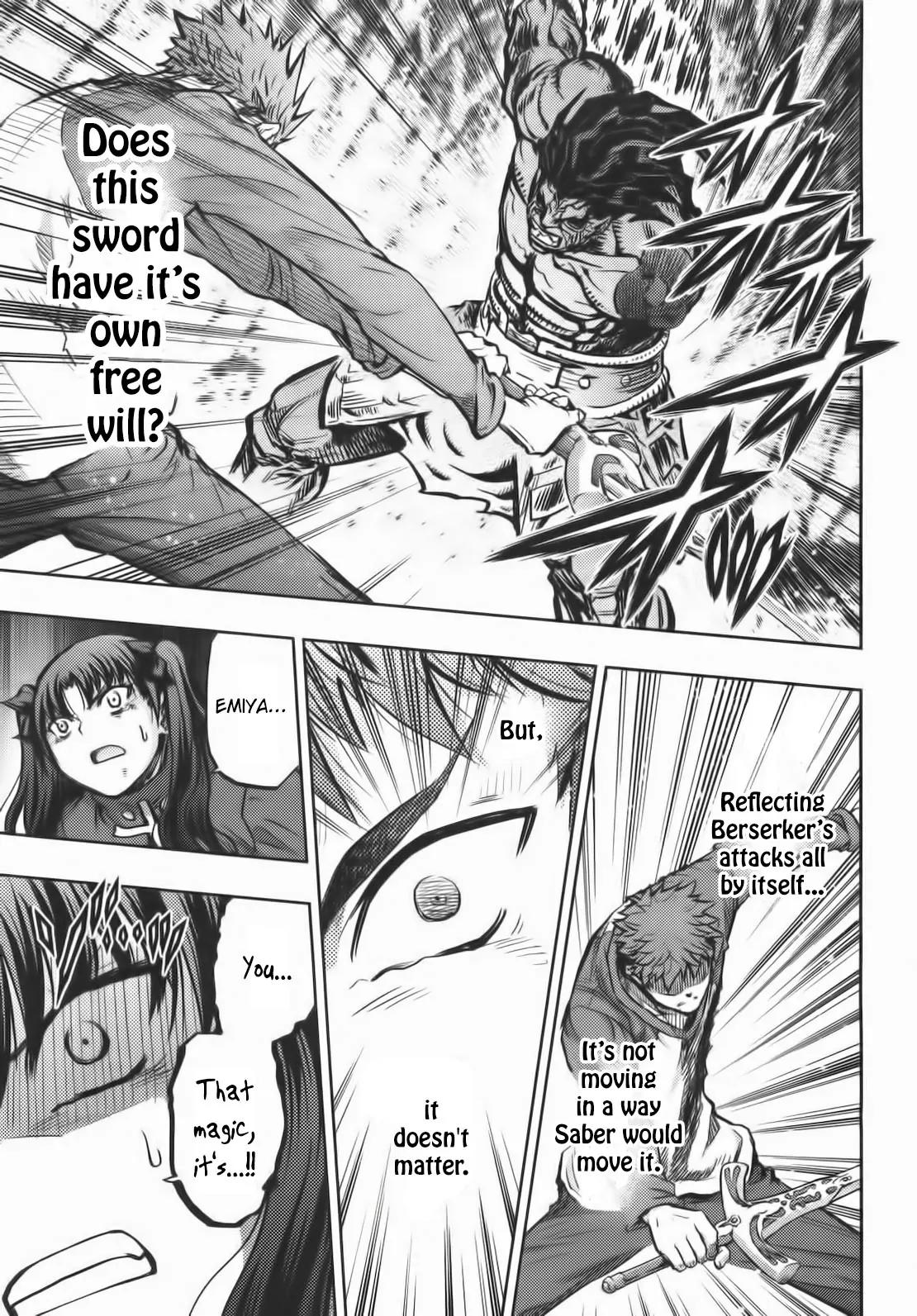 Fate/Stay Night Chapter 60 page 35 - Chapter 60: Golden Sword of the Victorious