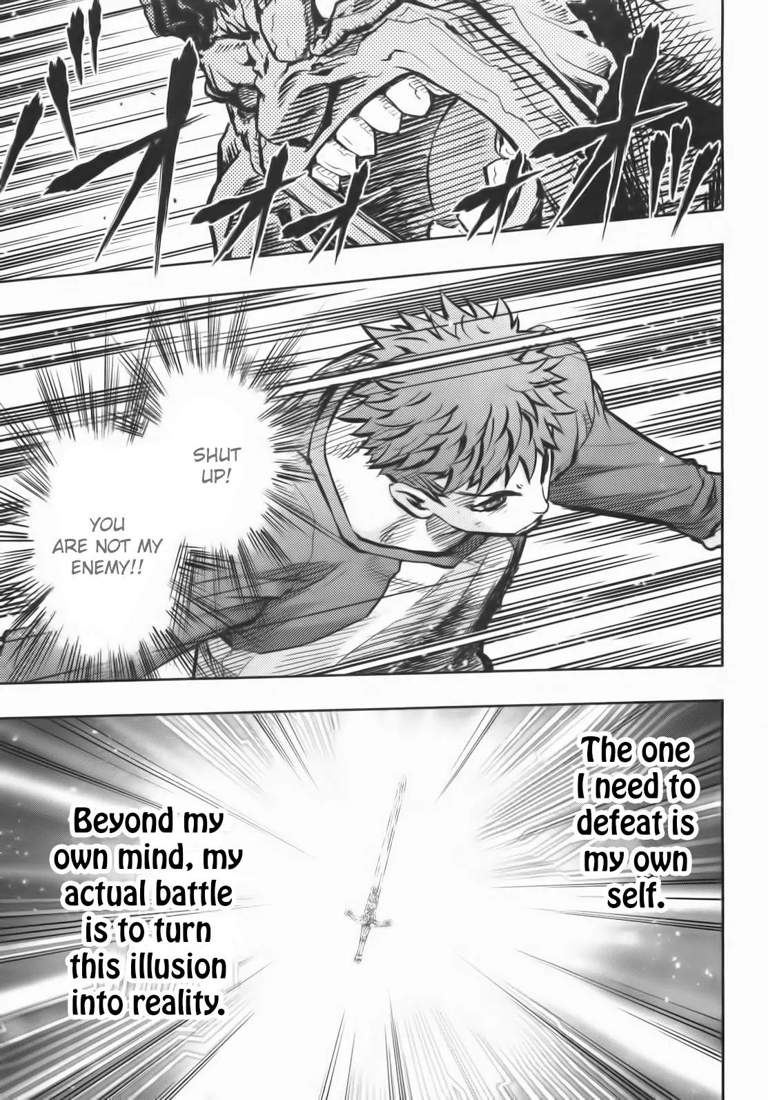 Fate/Stay Night Chapter 60 page 37 - Chapter 60: Golden Sword of the Victorious