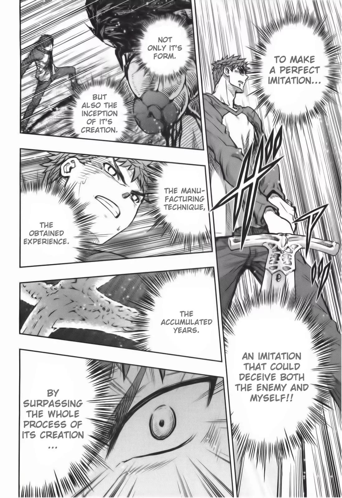 Fate/Stay Night Chapter 60 page 38 - Chapter 60: Golden Sword of the Victorious