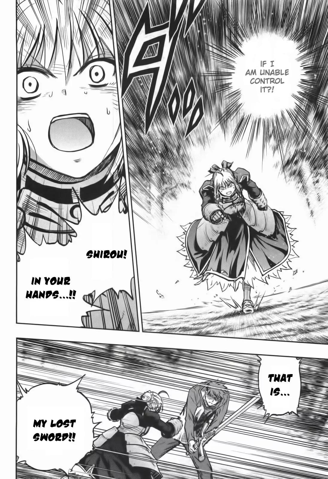 Fate/Stay Night Chapter 60 page 42 - Chapter 60: Golden Sword of the Victorious