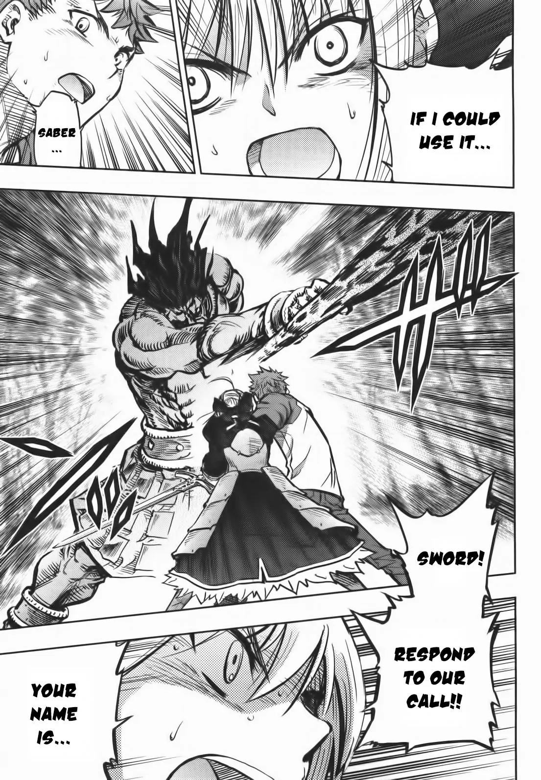 Fate/Stay Night Chapter 60 page 43 - Chapter 60: Golden Sword of the Victorious
