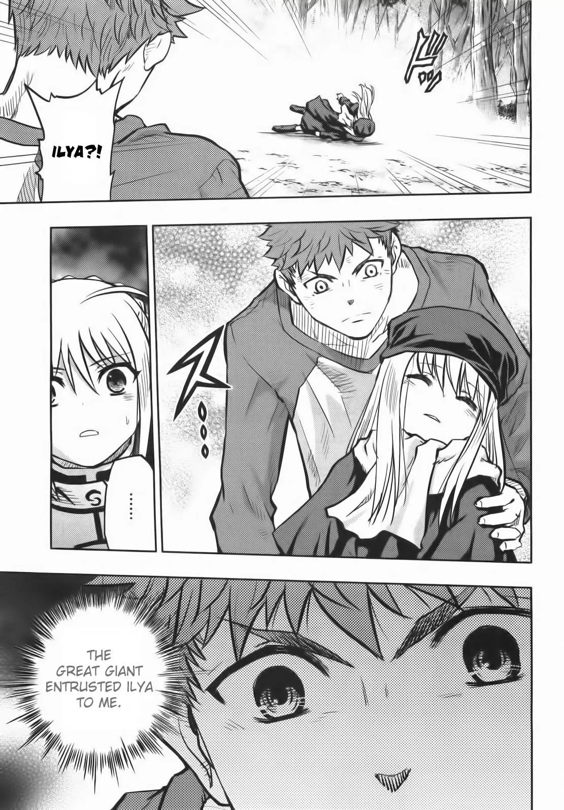 Fate/Stay Night Chapter 61 page 34 - Chapter 61: Snowfield