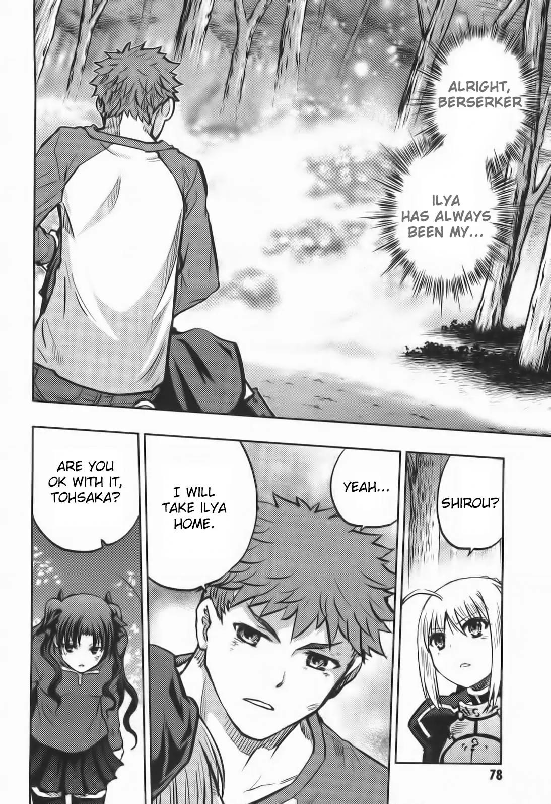 Fate/Stay Night Chapter 61 page 35 - Chapter 61: Snowfield